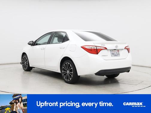 White 2016 Toyota Corolla S Plus