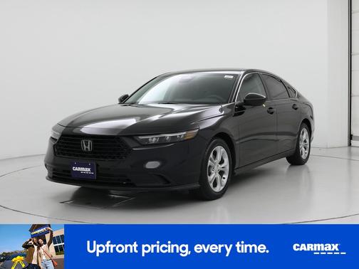 Black 2023 Honda Accord LX