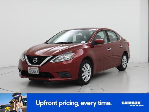Red 2017 Nissan Sentra SV