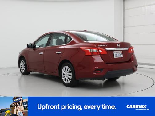 Red 2017 Nissan Sentra SV