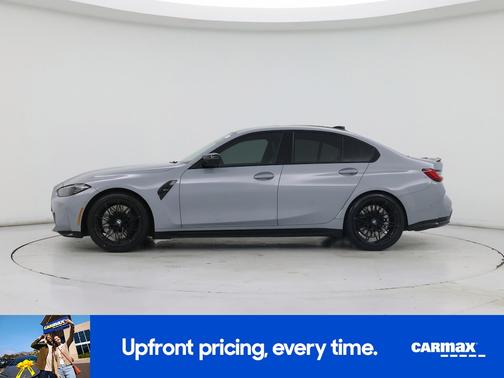 Blue 2022 BMW M3 Competition