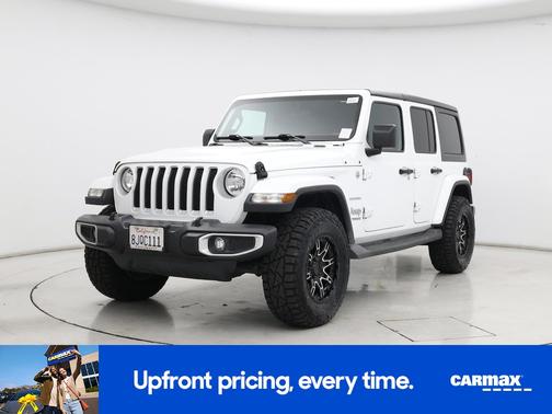 White 2020 Jeep Wrangler Unlimited Sahara