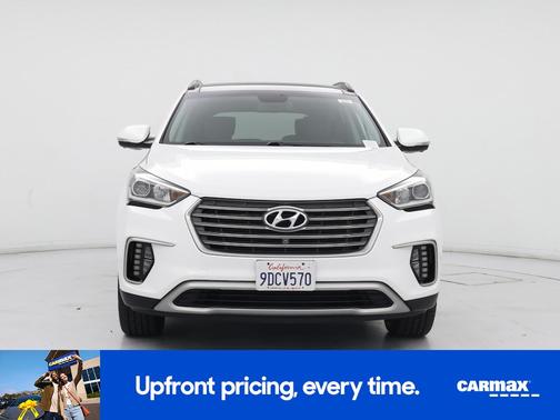 White 2017 Hyundai SANTA FE Limited Ultimate