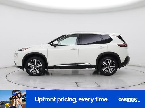 White 2023 Nissan Rogue Platinum