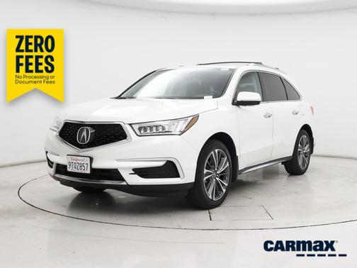 White 2020 Acura MDX SH-AWD Technology