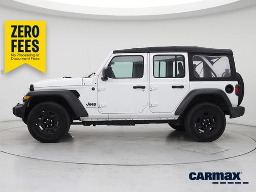 White 2023 Jeep Wrangler Unlimited Sport