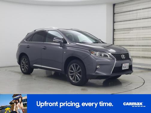 Gray 2015 Lexus RX 350 F-Sport