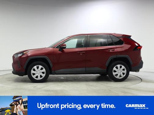 Red 2022 Toyota RAV4 LE