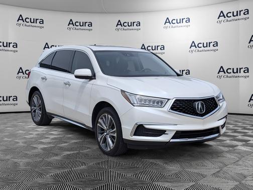 White Diamond Pearl 2019 Acura MDX