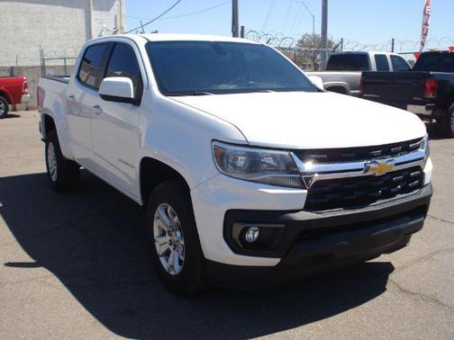 Summit White 2022 Chevrolet Colorado LT