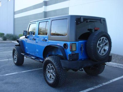 Hydro Blue Pearl Coat 2015 Jeep Wrangler Unlimited Rubicon