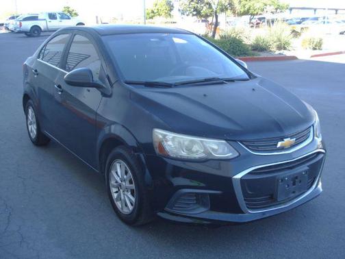 Mosaic Black Metallic 2017 Chevrolet Sonic LT