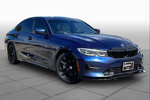 Mediterranean Blue Metallic 2020 BMW 330 330i