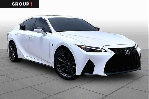 Ultra White 2025 Lexus IS 350 F SPORT Design