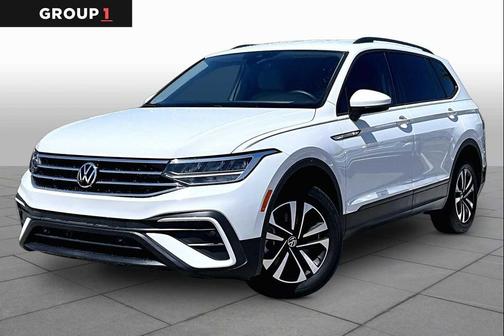 Pure White 2024 Volkswagen Tiguan 2.0T S