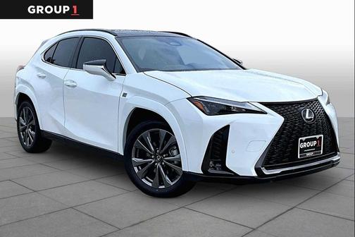 Ultra White w/Obsidian Roof 2026 Lexus UX 300h F SPORT Design