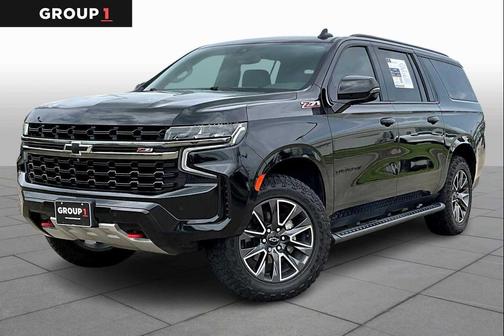 Black 2021 Chevrolet Suburban 4WD Z71