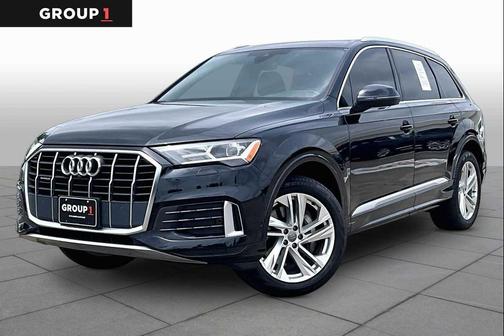 Orca Black Metallic 2020 Audi Q7 45 Premium Plus
