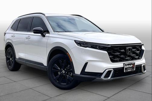 Platinum White Pearl 2024 Honda CR-V Hybrid Sport Touring AWD