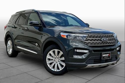 Forged Green Metallic 2022 Ford Explorer King Ranch