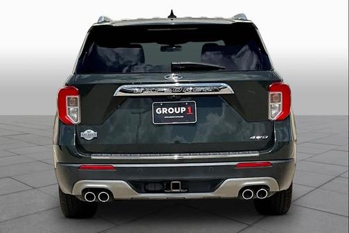 Forged Green Metallic 2022 Ford Explorer King Ranch