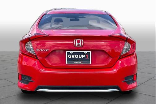Rallye Red 2019 Honda Civic LX