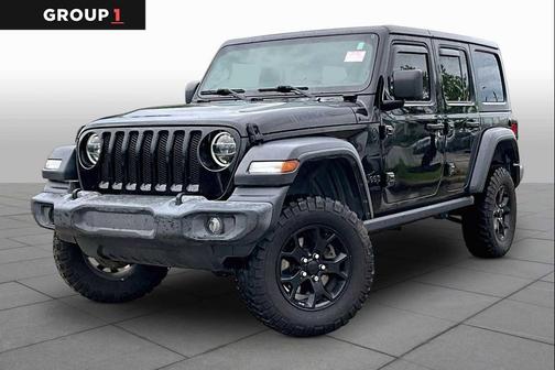 Black Clearcoat 2020 Jeep Wrangler Unlimited Willys 4x4