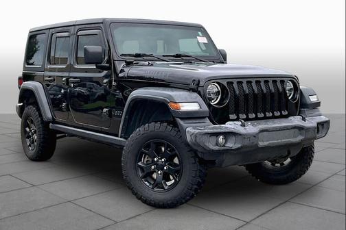 Black Clearcoat 2020 Jeep Wrangler Unlimited Willys 4x4