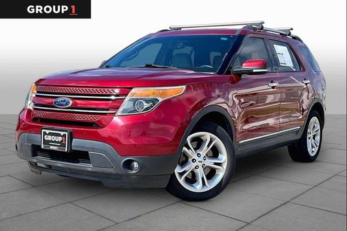 Ruby Red Metallic Tinted Clearcoat 2015 Ford Explorer Limited