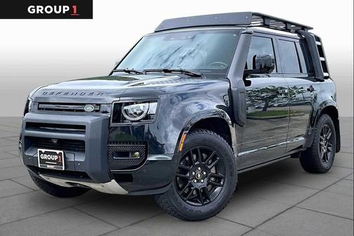 Santorini Black Metallic 2022 Land Rover Defender 110 X-Dynamic SE