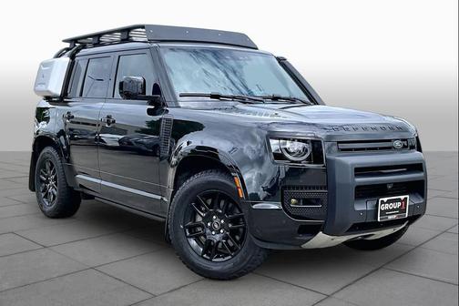 Santorini Black Metallic 2022 Land Rover Defender 110 X-Dynamic SE