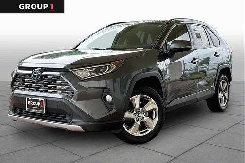 Magnetic Gray Metallic 2020 Toyota RAV4 Hybrid Limited