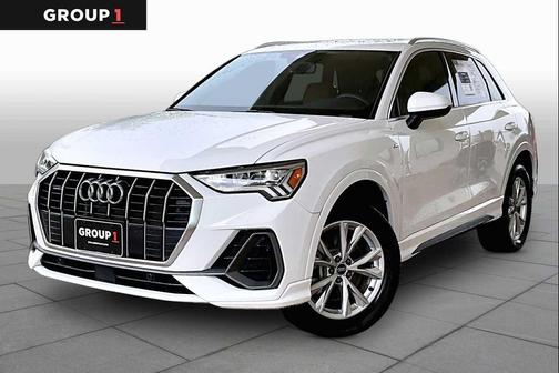 Arkona White 2025 Audi Q3 45 S line Premium Plus