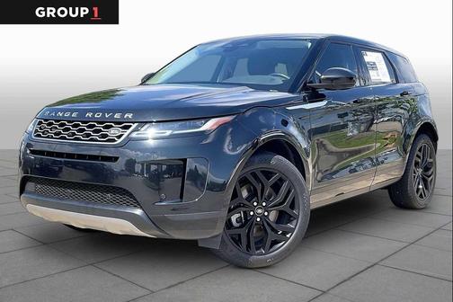 Santorini Black Metallic 2023 Land Rover Range Rover Evoque SE