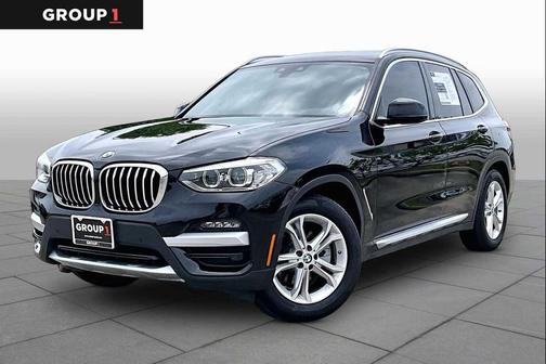 Jet Black 2020 BMW X3 sDrive30i