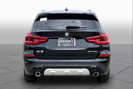 Jet Black 2020 BMW X3 sDrive30i
