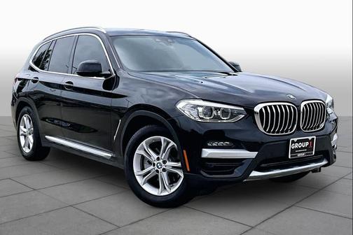 Jet Black 2020 BMW X3 sDrive30i