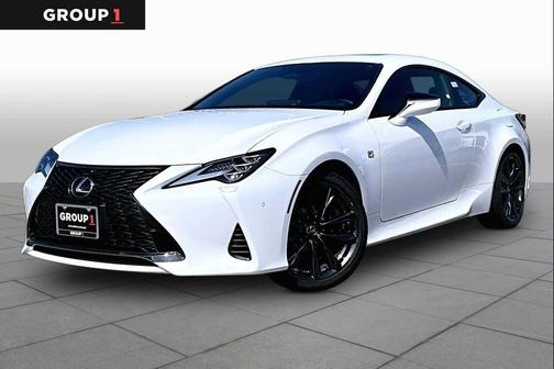 Ultra White 2025 Lexus RC 350 F Sport
