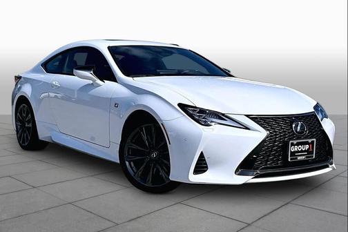 Ultra White 2025 Lexus RC 350 F Sport