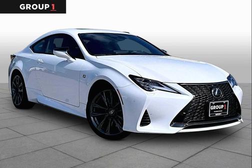 Ultra White 2025 Lexus RC 350 F Sport