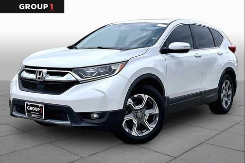 Platinum White Pearl 2019 Honda CR-V EX