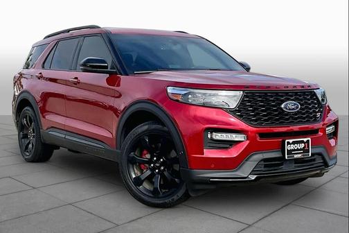 Rapid Red Metallic Tinted Clearcoat 2020 Ford Explorer ST