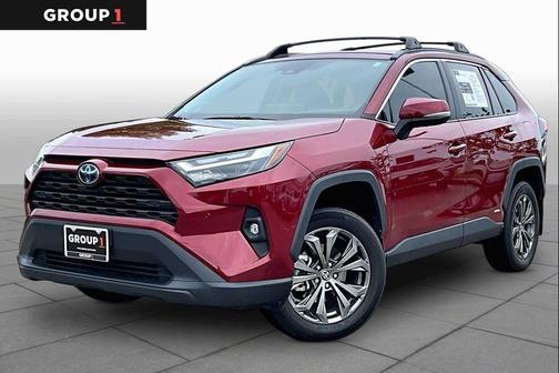 Ruby Flare Pearl 2024 Toyota RAV4 Hybrid XLE Premium