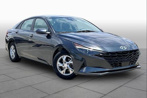 Portofino Gray 2021 Hyundai ELANTRA SE
