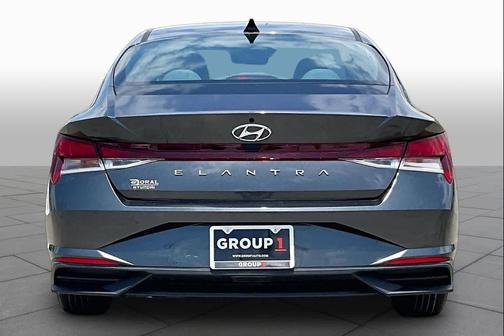 Portofino Gray 2021 Hyundai ELANTRA SE