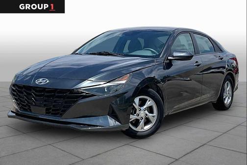 Portofino Gray 2021 Hyundai ELANTRA SE