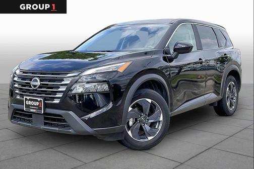 Super Black 2024 Nissan Rogue SV