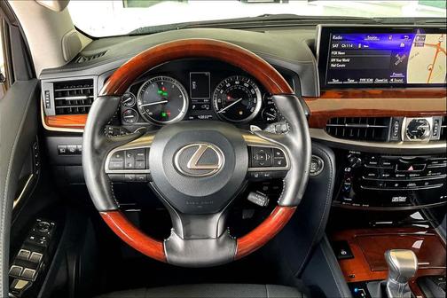 Eminent White Pearl 2020 Lexus LX 570 Three-Row