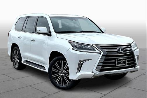 Eminent White Pearl 2020 Lexus LX 570 Three-Row