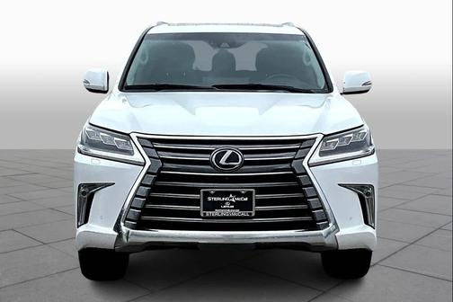 Eminent White Pearl 2020 Lexus LX 570 Three-Row